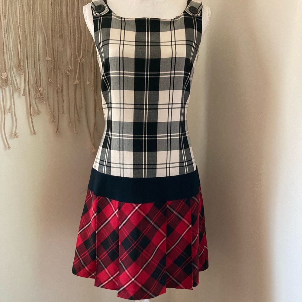 Steam Punk Thalia Xtract Plaid Dress
